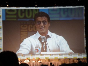 Sylvester Stallone at Comic Con 2010