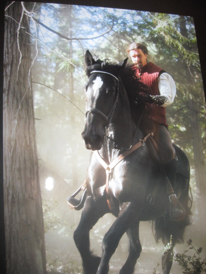 Geoff McAlister on film set