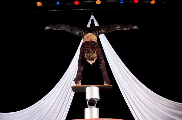 Kirill Rebkovets on the rola-bola