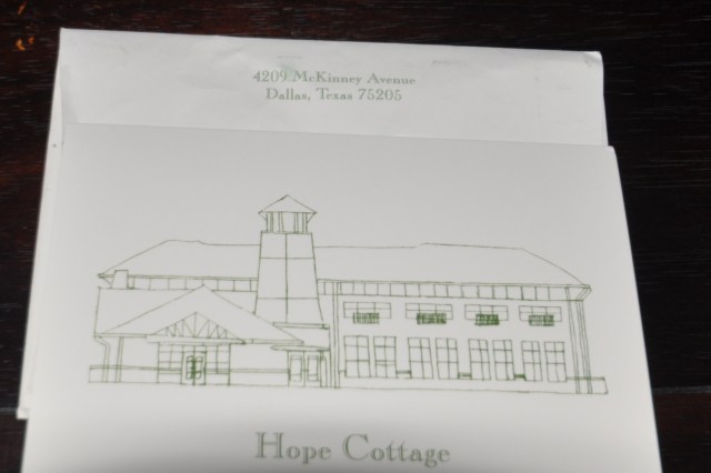 Hope Cottage Birthday card
