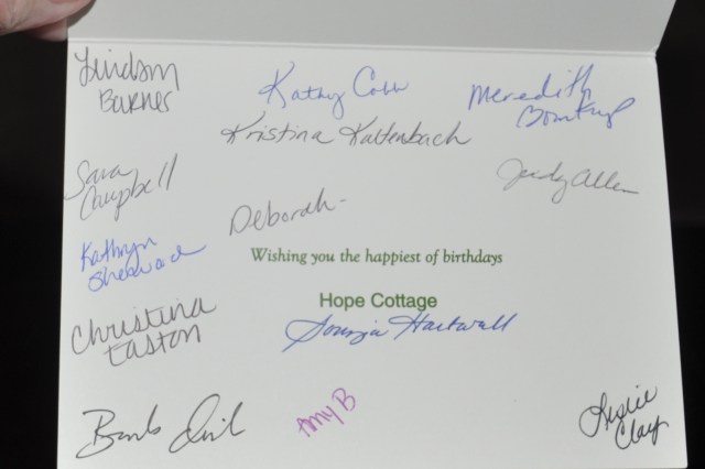 Hope Cottage Birthday card