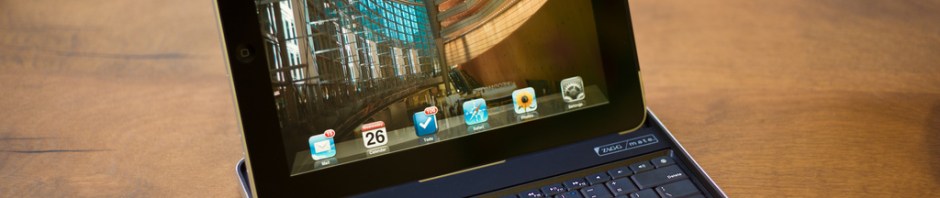 iPad with Zag Keyboard