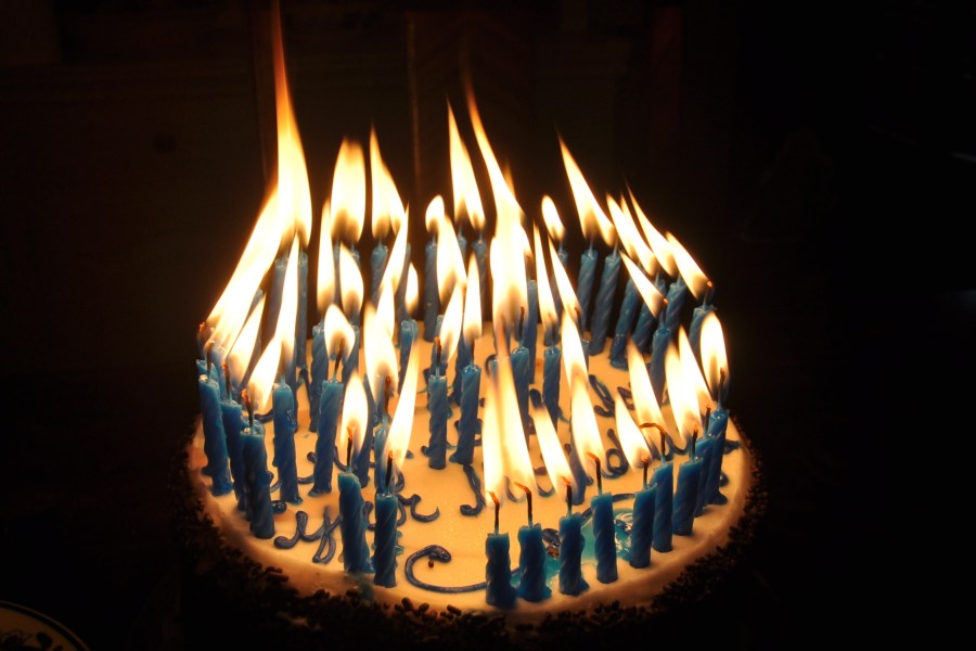 61st Birthday Cake