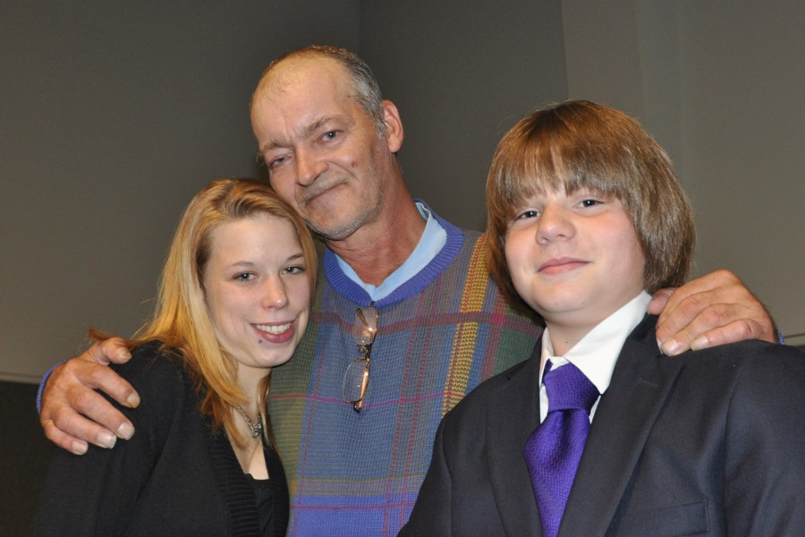 Krystal, Dennis, and Kameron