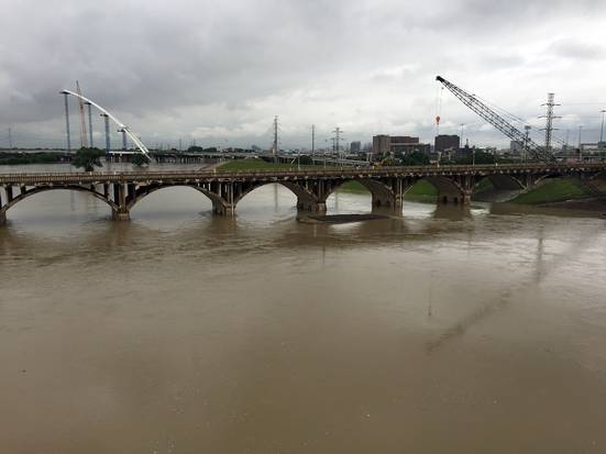 Oak Cliff Flooding today