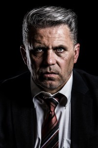 Stressed businessman