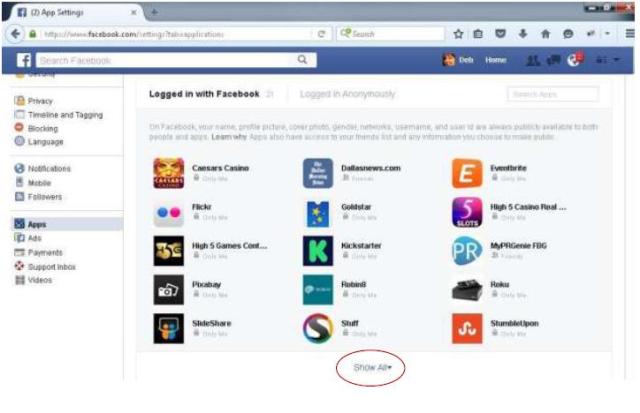 Protecting Your Privacy from Facebook Games and Quizzes