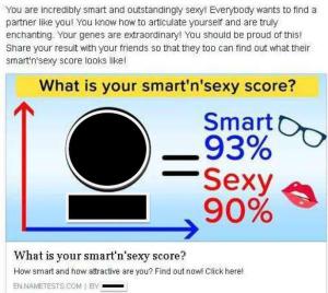 A Facebook quiz that risks your privacy