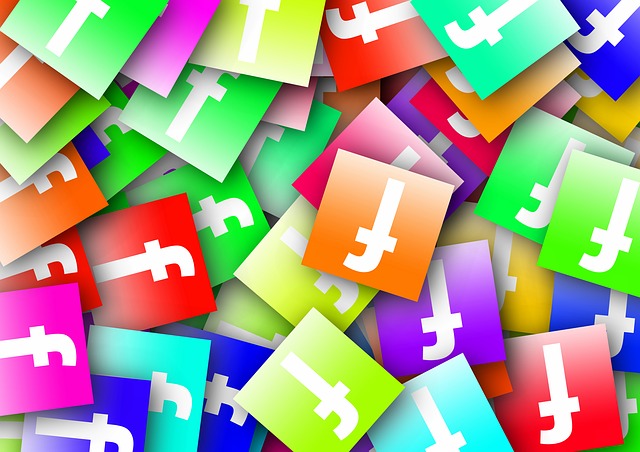 Facebook Icons multicolor by Geralt on Pixabay